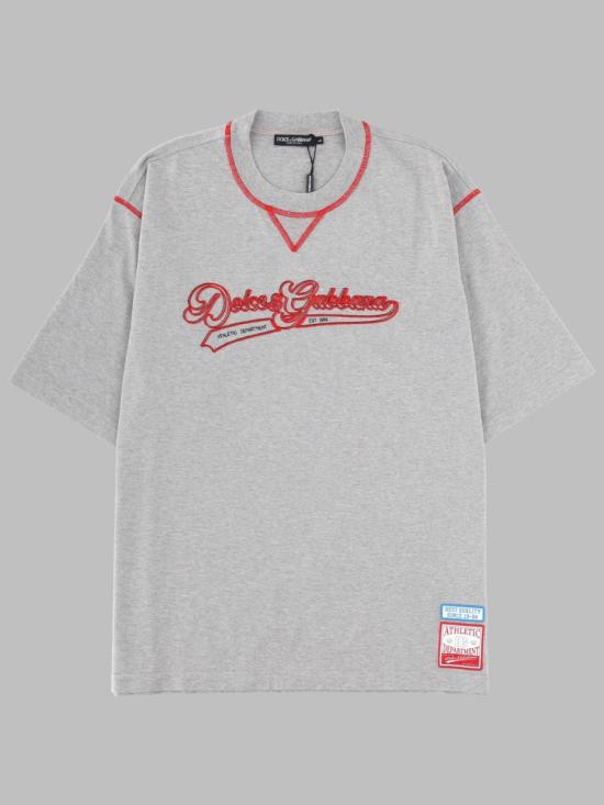 DOLCE & GABBANA Men T-Shirts G8TI8Z G7PONS8291 GREY