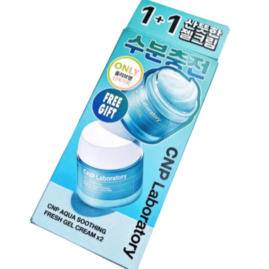 80ml+80ml アクアスージングフレッシュジェルクリーム 1+1企画 高保湿 さっぱりジェルクリーム 水分チャージ 低刺激 スージングケア べたつかない 水分クリー