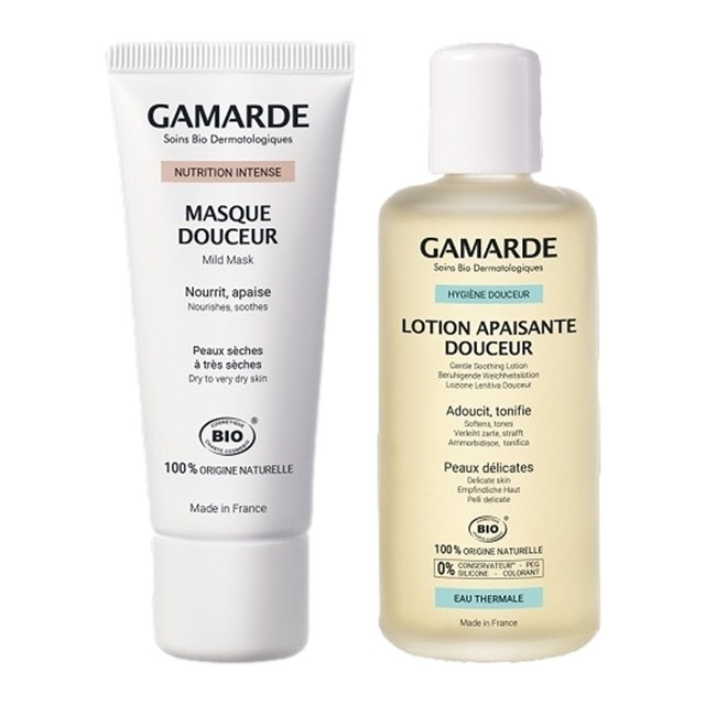 ガマルド マスク ドゥスール 40g とローション ドゥスール 200ml のセット 40g/200ml