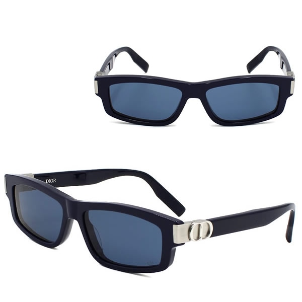 サングラス CD-ICON-S2I-33B0-55 アイウェア アジアンフィット メンズ ブルー