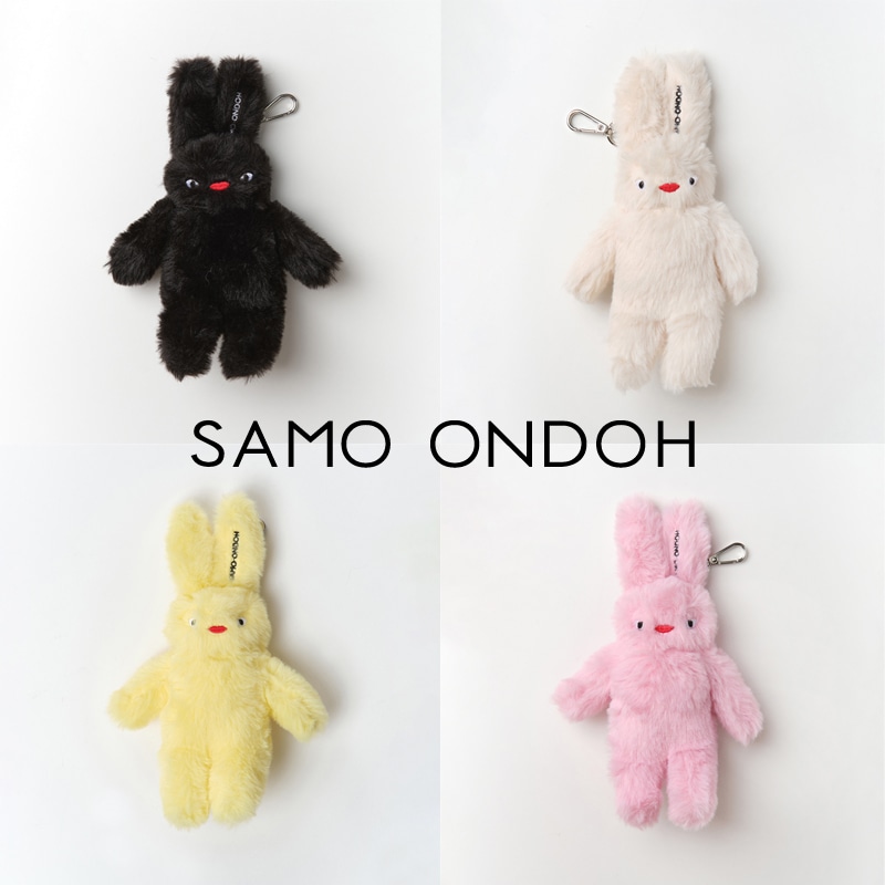 【正規品】「韓国人気」TOKIYOM ふわふわ エコファー BABY ウサギ バッグチャーム キーリング キーホルダー キーチェーン バッグアックセサリー 4色展開