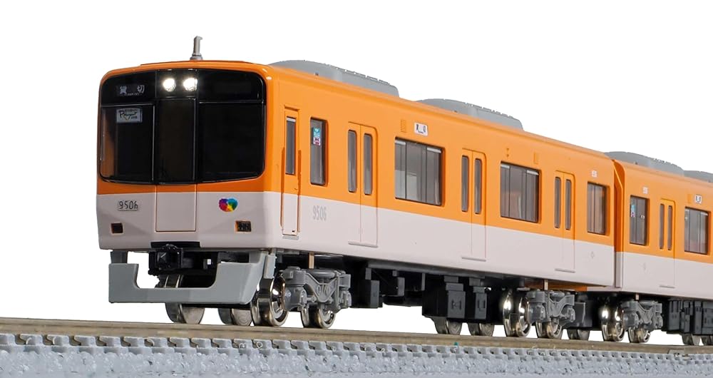 グリーンマックス Nゲージ 阪神9300系 たいせつがギュッとマーク付き 車番選択式 6両編成セット 動力付き 31956 鉄道模型 電車