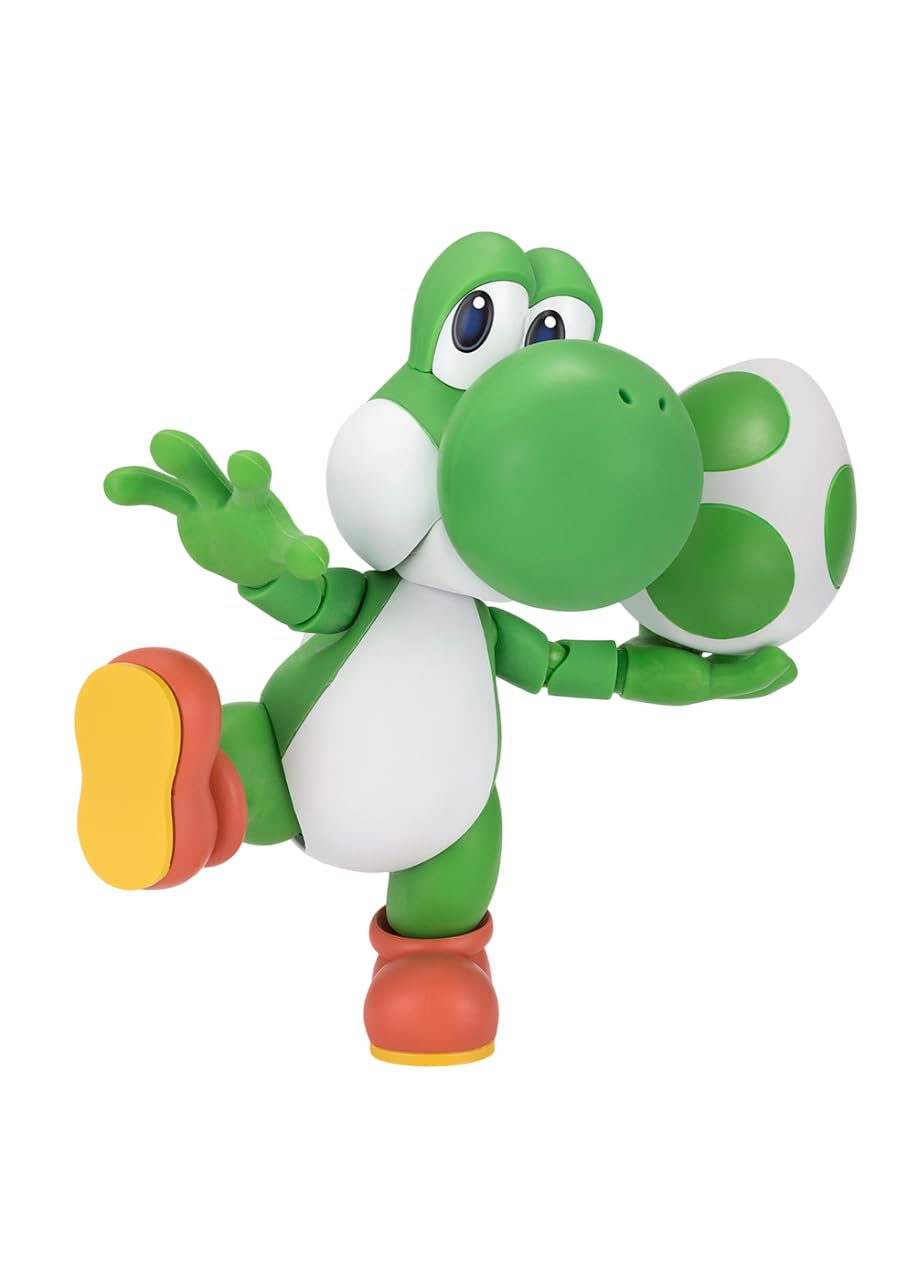 TAMASHII NATIONS S.H.フィギュアーツ スーパーマリオ ヨッシー (SUPER MARIO) 約110mm ABS＆PVC製 塗装済み可動フィギュア
