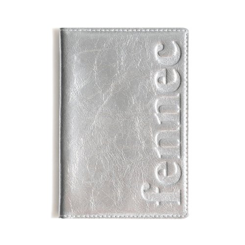 【FENNEC】 CRINKLE PASSPORT CASE - SILVER カードケース 正規品