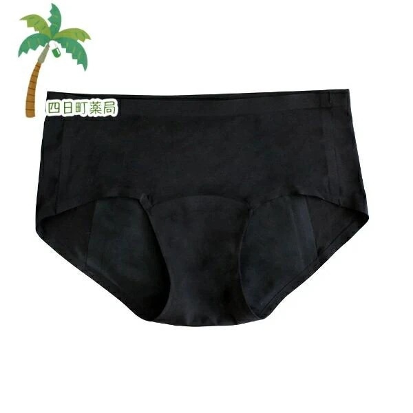 ムーンパンツ ヘビー&ナイト ブラック SMLXL 漏れない ショーツ おしゃれ 生理 月経 尿もれ 抗菌 防臭 吸水 繰り返し使えるフェムケア