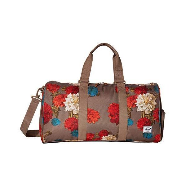 Herschel Novel Duffel Bag， Vintage Floral Pine Bark， Mid-Volume 33.0L 並行輸入品