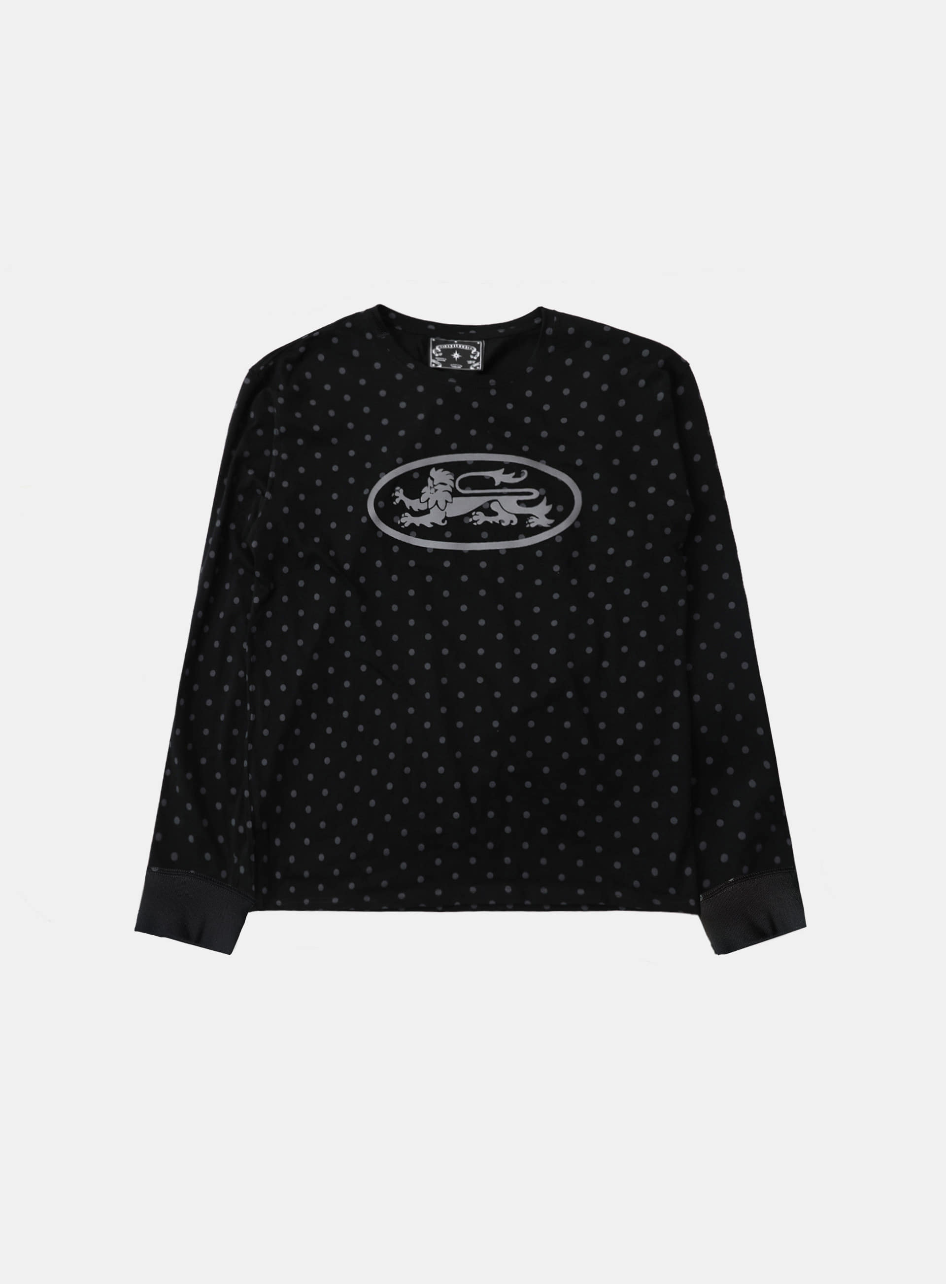 【BADBLOOD】 25FW MYSTIC BASIC LONG SLEEVE : BLACK DOT