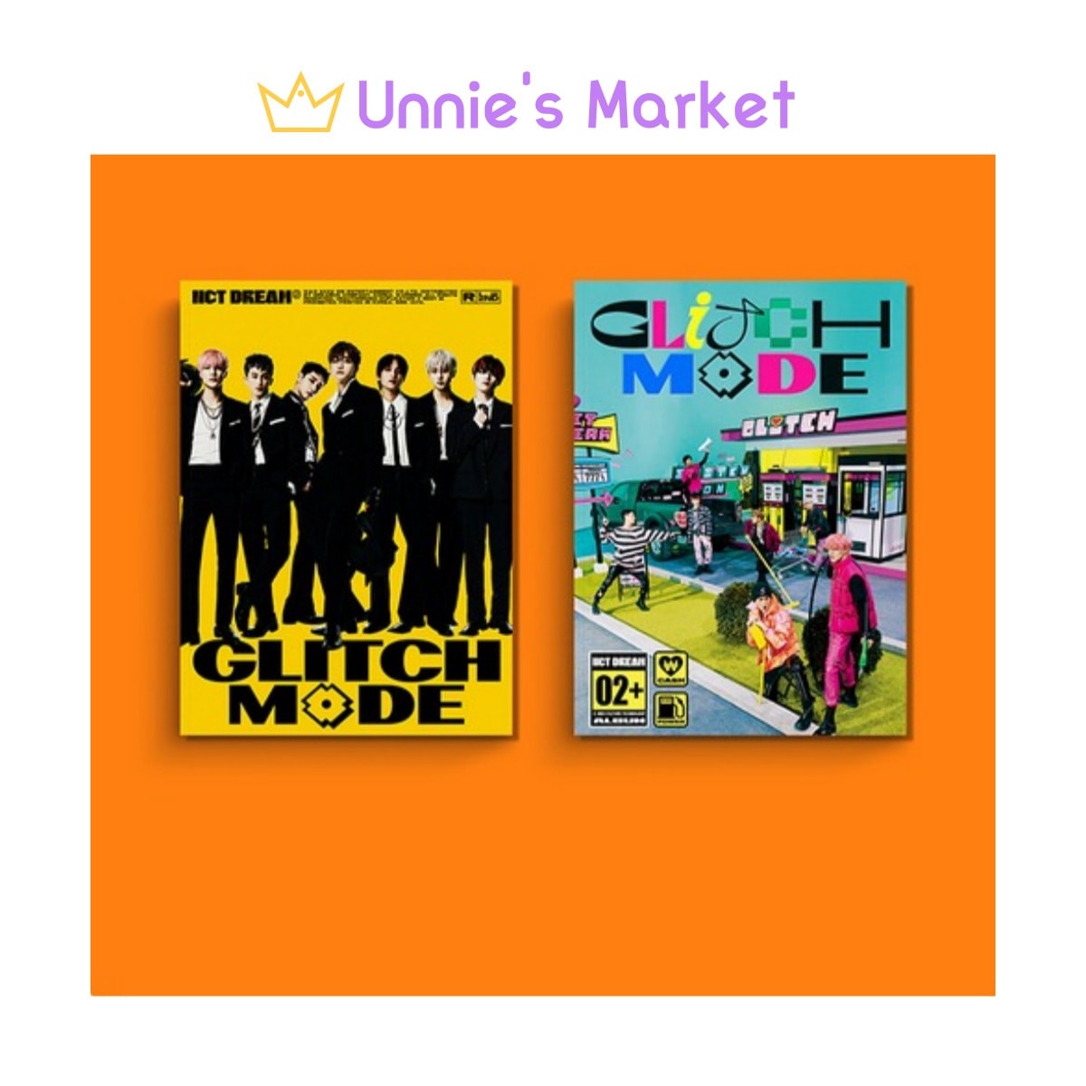 [SET] NCT DREAM - Glitch Mode Photobook Ver. + Free Photocard(fan-made) 1EA