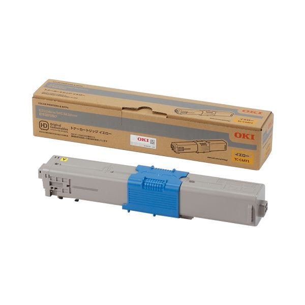 沖データ トナーカートリッジ イエローTC-C4AY1 1個 13,055円