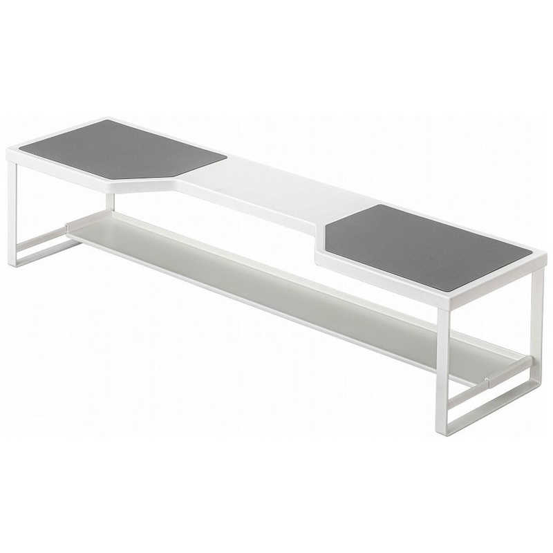 山崎実業　プレート コンロ奥ラック排気口カバー付き60cmコンロ用 ホワイト　05651 5,423円