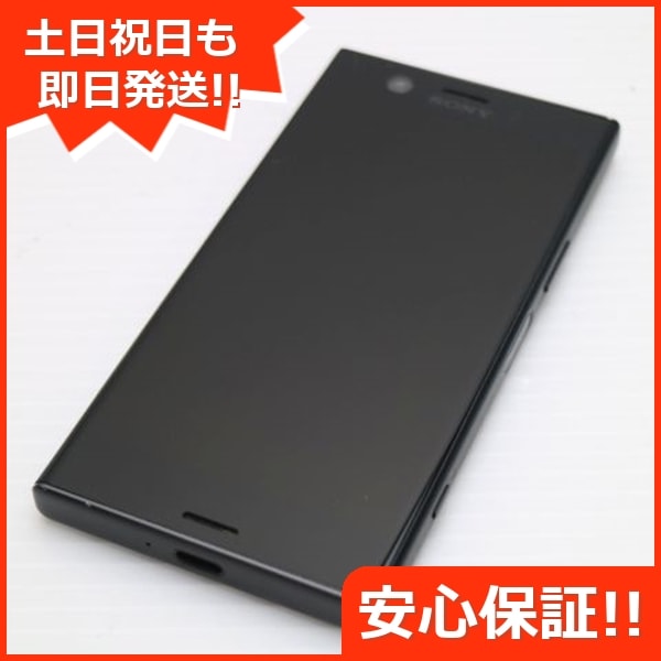 美品 SO-02K Xperia XZ1 Compact ブラック スマホ 142
