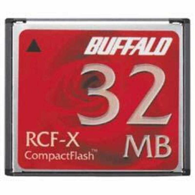他サイト： BUFFALO　コンパクトフラッシュ RCF-Xシリーズ ［32MB］　RCF-X32MYの商品画像