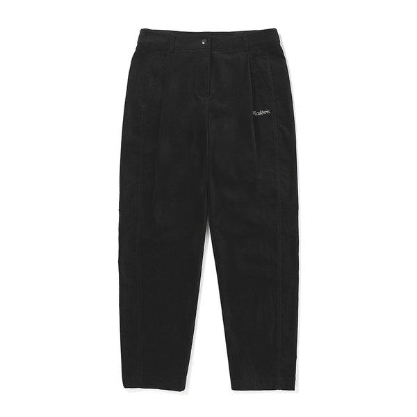 [マルボン公式] 女性テーパードワンタックパンツ BLACK (WOMAN)