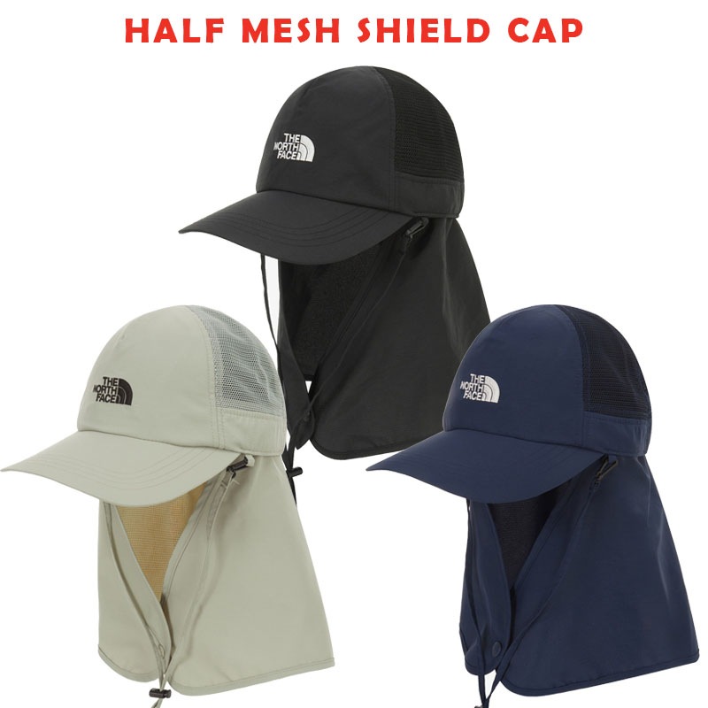 韓国正規品保証 関税負担なしNE3CR05A HALF MESH SHIELD CAP デイリー 基本 着装 男子 女子 人気 韓国 ファッション 男女共用 アウトドア