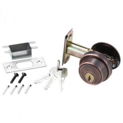 G-170 シリンダー本締錠 60mm 銅色 3本キー 00071170-001