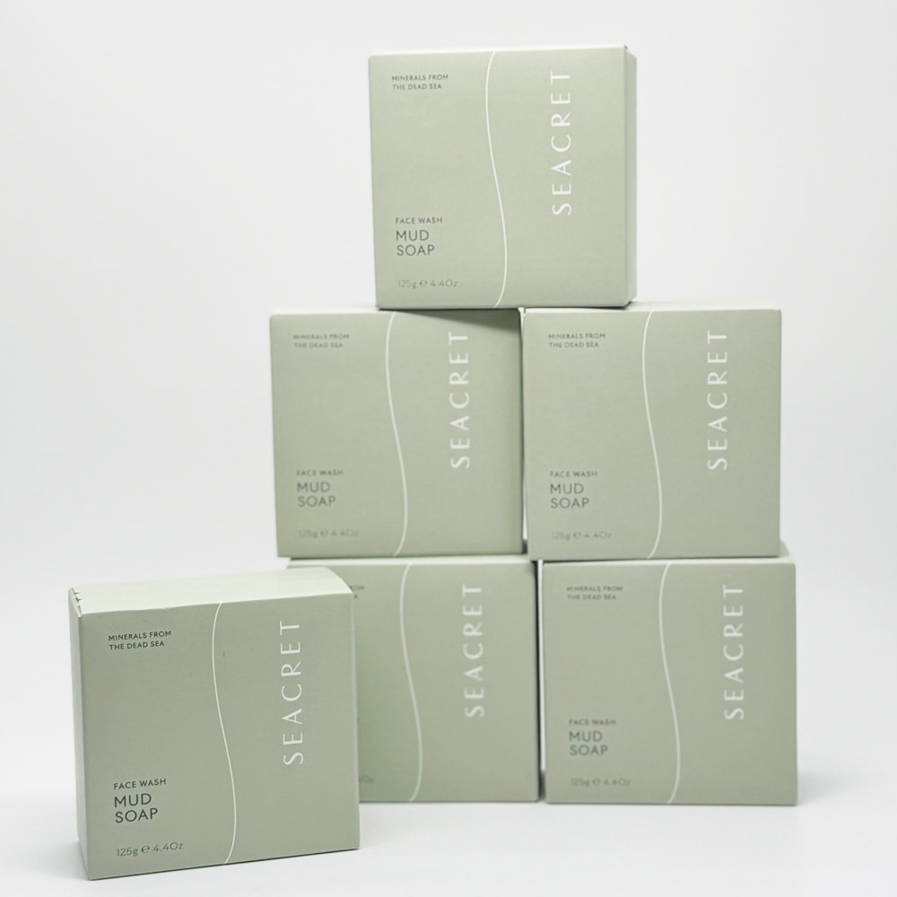 SEACRET マッド石鹸 125g X 6個