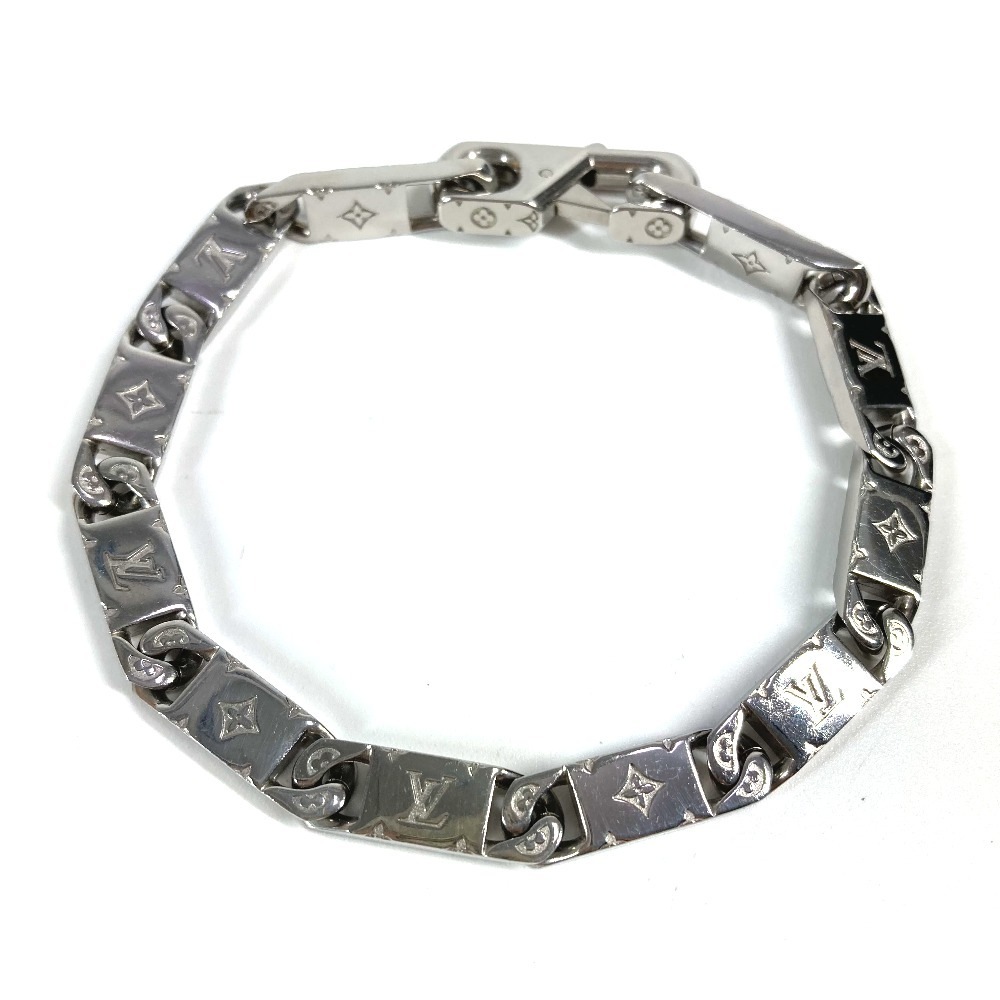 ブレスレット M0921L ブレスレットモノグラム タイドアップ アクセサリー メタル シルバー