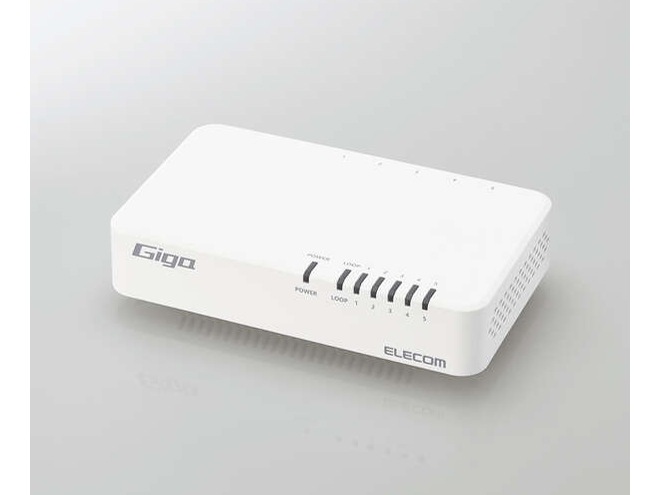 EHC-G05PN4-JW [ホワイト] スイッチングハブ 6,249円
