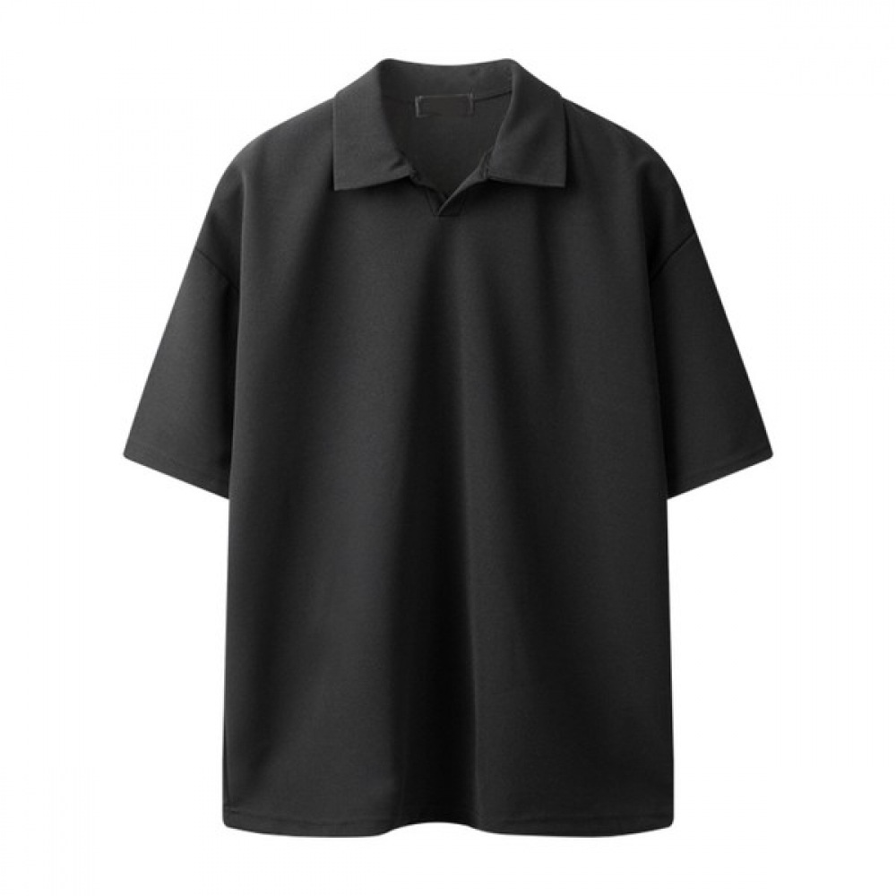 (ハリソン) ロイオープンカラー半袖カラティ SMEC1158