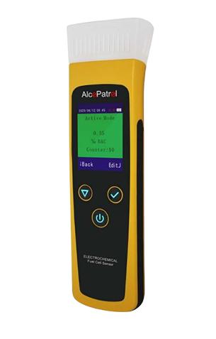 測定情報を詳細管理 デバイス最大記録件数28,000件 業務用アルコールチェッカー ALC-AP5020 携帯型アルコールチェッカー 簡単測定 アルコール検知器 飲酒運転防止 二日酔い 忘年会 クリス