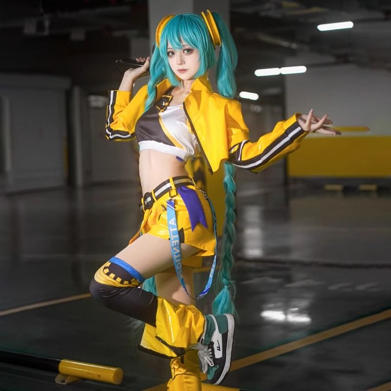 初音cos服未来17周年立絵コスプレアニメ二次元フルセットc服 9,935円