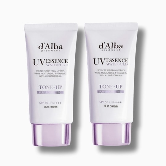 [1+1]パープル トーンアップ サンクリーム デュオ 企画（50ml+50ml）黄色い肌/さわやかなサラサラ/紫色のトーンアップ/クールトーン補正