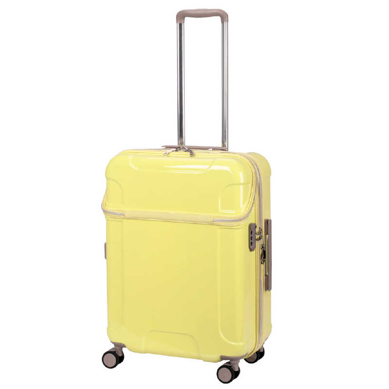 アクタス　トップオープンキャリーソフィーマカロン ファスナータイプ 宿泊目安：５泊～１週間以上 57L(68) L TSAロック搭載 イエロー　74-31257 20,350円