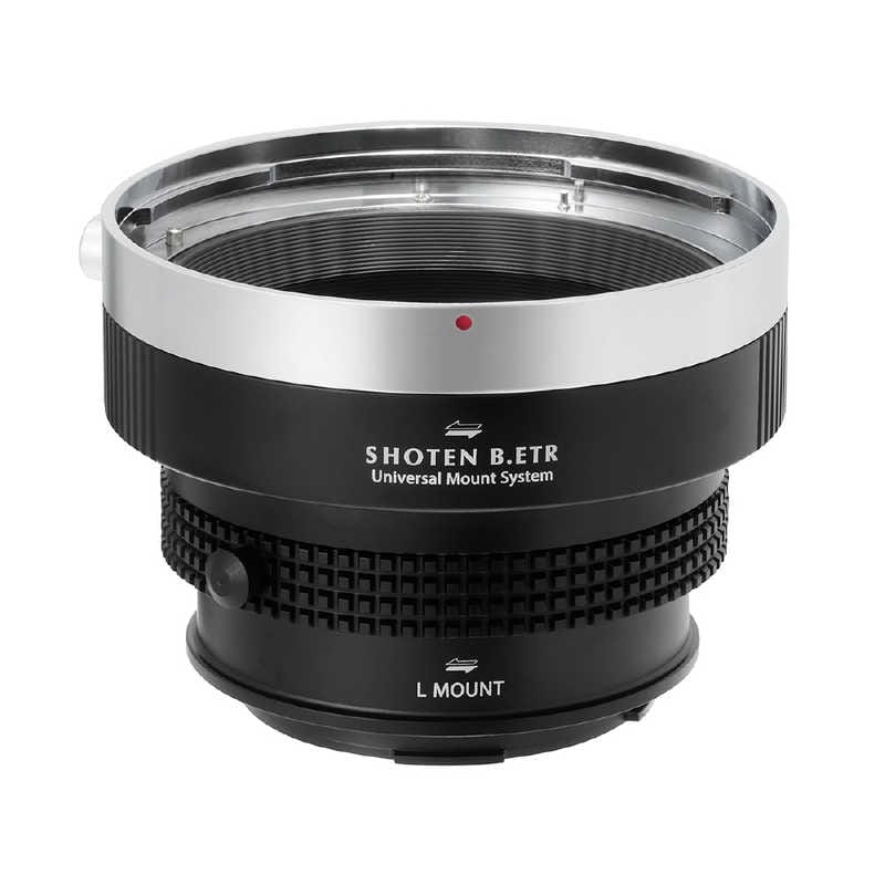 SHOTEN マウントアダプター UMSシリーズ (ブロニカETRマウントレンズ Lマウント変換) ブラック B.ETR-LSL-U