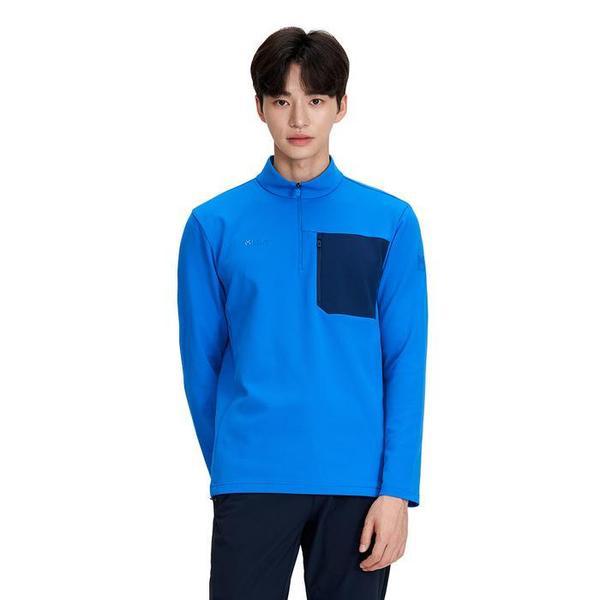 MG01 [24FW 40% 행사] 남성 봄가을 간절기 반집업 엣지 배색 집업 (S41297264)