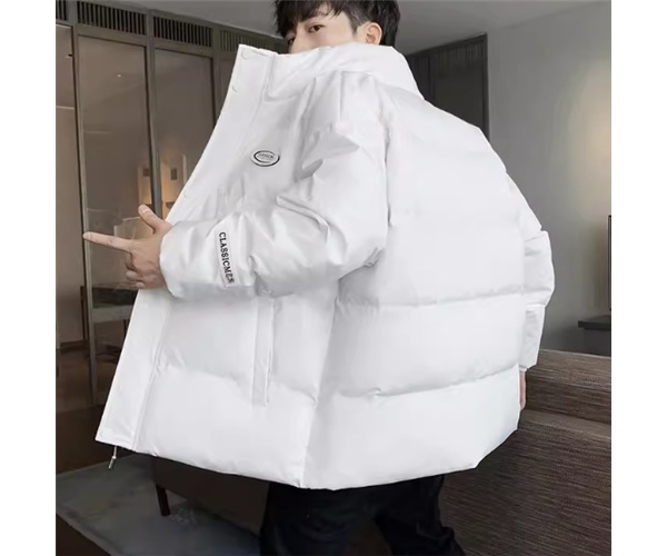 メンズ 男性用 ジャケット コート アウター 上着 ダウン ミドル丈 長袖 スタンドカラー ファスナー ポケット 厚手 中綿 かわいい 大人可愛い シンプル カジュアル おしゃれ かっこいい