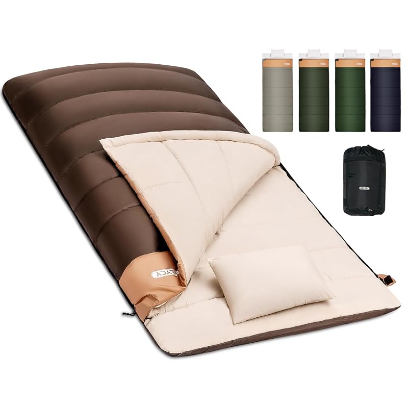 【国内即発】AIFLYCY 寝袋 シュラフ 冬用 寝袋 夏用 封筒型 ダウン【足元に二重保温・300T防水】2.5Kg 1.5Kg 3.0Kg 快適温度-25℃~26℃ 寝袋 コンパクト シュラフ 丸 7,022円