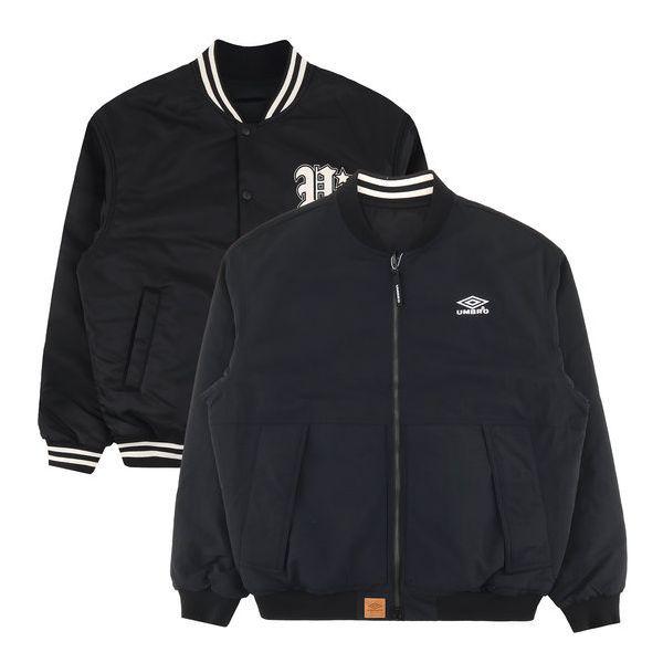 リバーシブルボンバーパディングジャケットUR124CPJ21BLK 947993