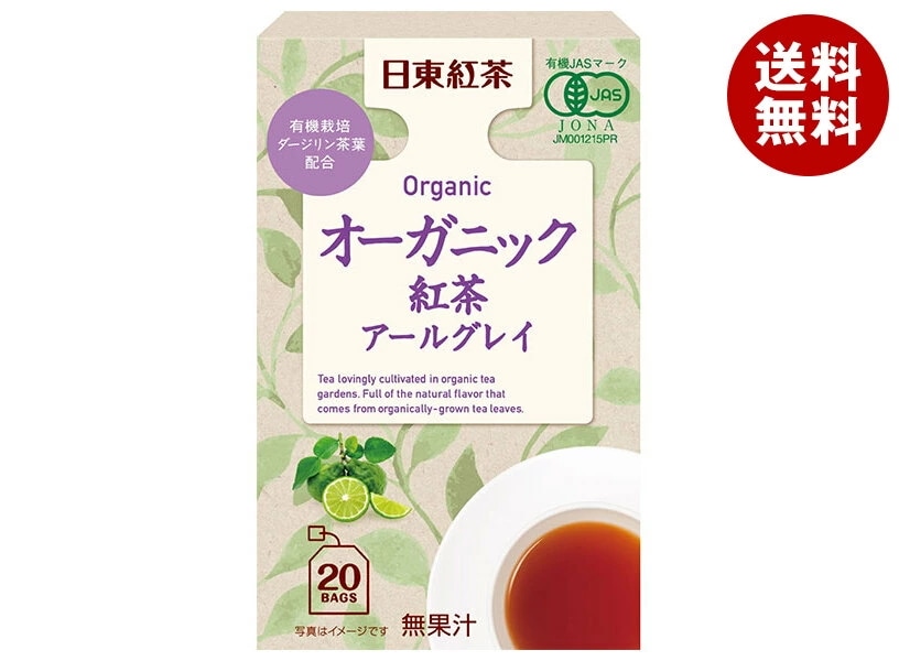 三井農林 日東紅茶 オーガニック紅茶 アールグレイティーバッグ (2g×20袋)×48袋入