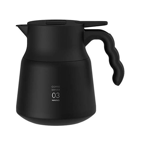 HARIO ハリオ VHSN-80-B ブラック 保温ステンレスサーバーPLUS 容量800ml V60