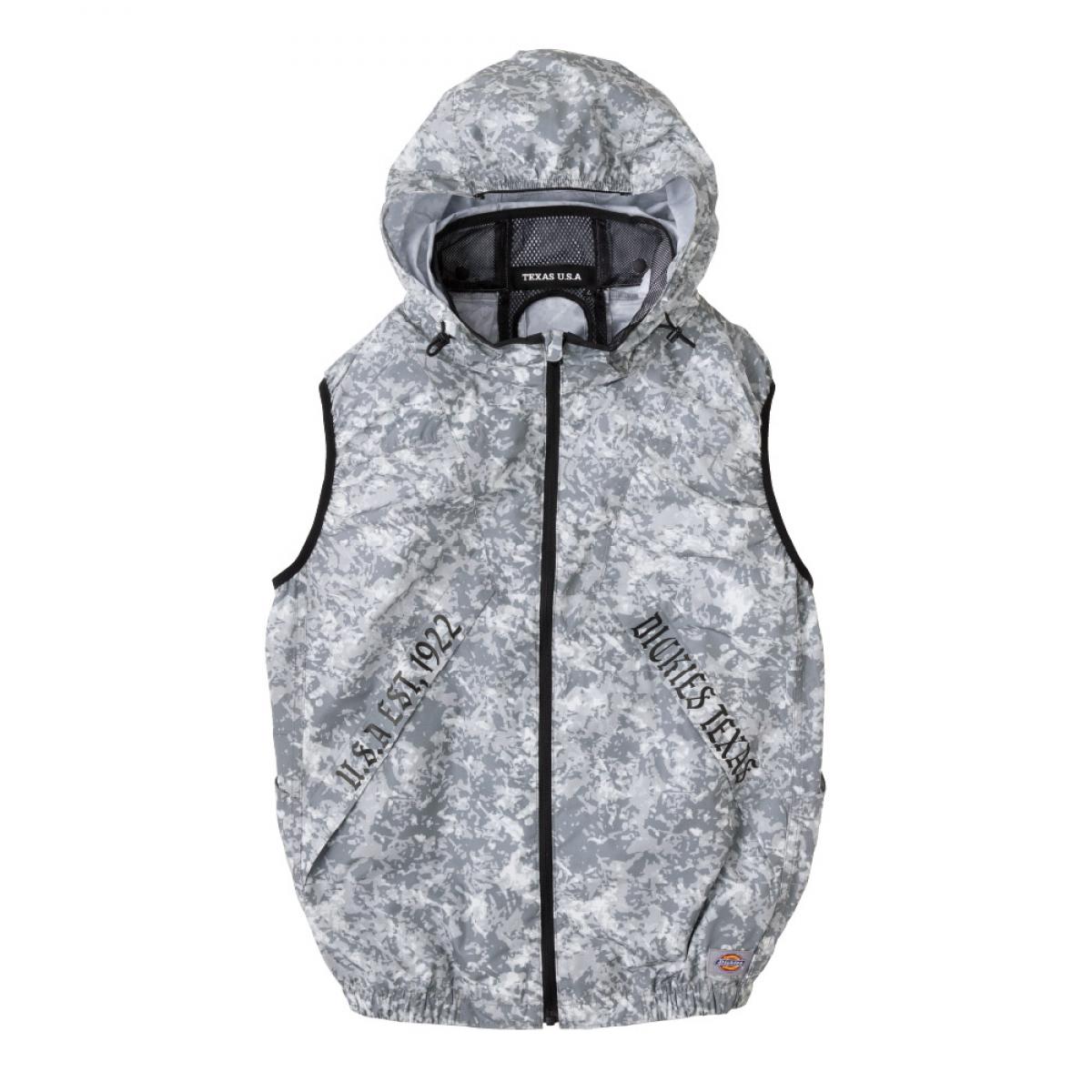 コーコス信岡 ボルトクール ベスト ホワイトカモ S D-339 ペルチェ・ファン・バッテリー別売 夏 猛暑 対策 作業服 作業着