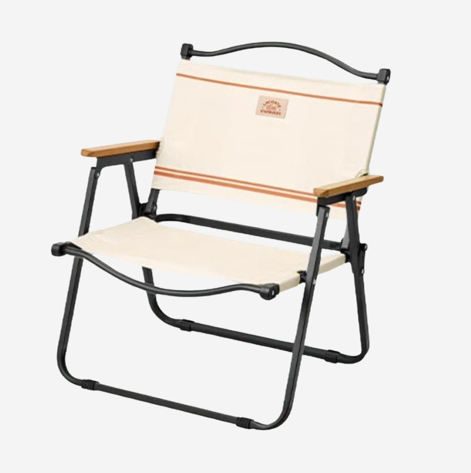 【STARBUCKS】 Starbucks x Lacoste Wide Folding Chair : Ivory