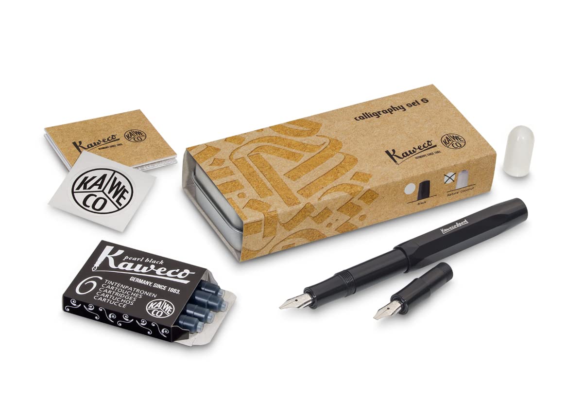Kaweco カヴェコ カリグラフィーセット S ブラック CALIS-BK 1.5/2.3mm 正規輸入品
