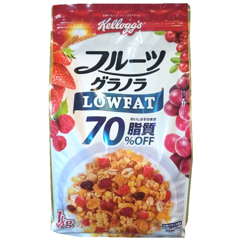 Qoo10] ケロッグ 脂質OFF ケロッグ フルーツグラノラ