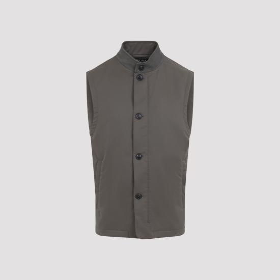 ERMENEGILDO ZEGNA Men Vests UHTC5A3 H127 N07 GRIGIO MEDIO