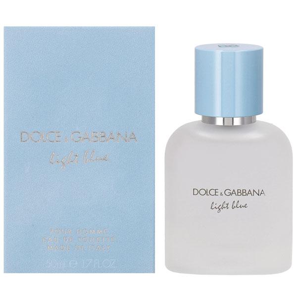 ドルチェ＆ガッバーナ ライトブルー プールオム EDT オードトワレ SP 50ml 香水