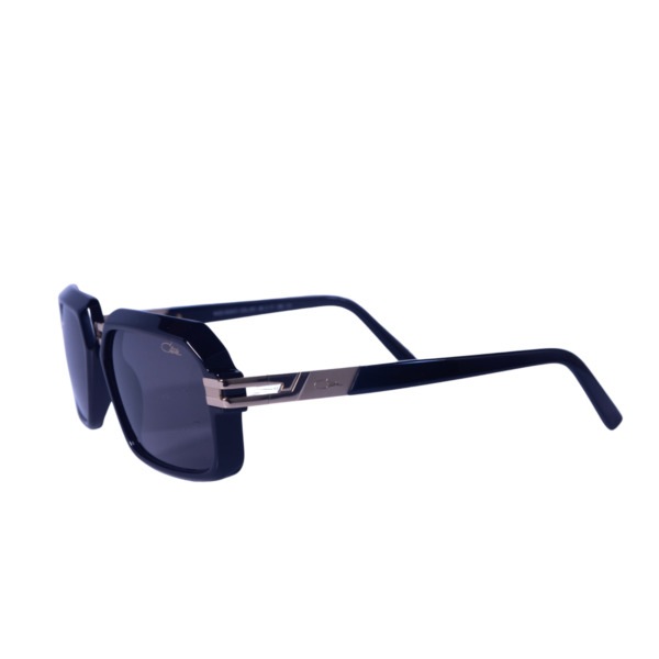 カザールSquare Sunglasses 607/3-011 Black Frame Grey Lenses