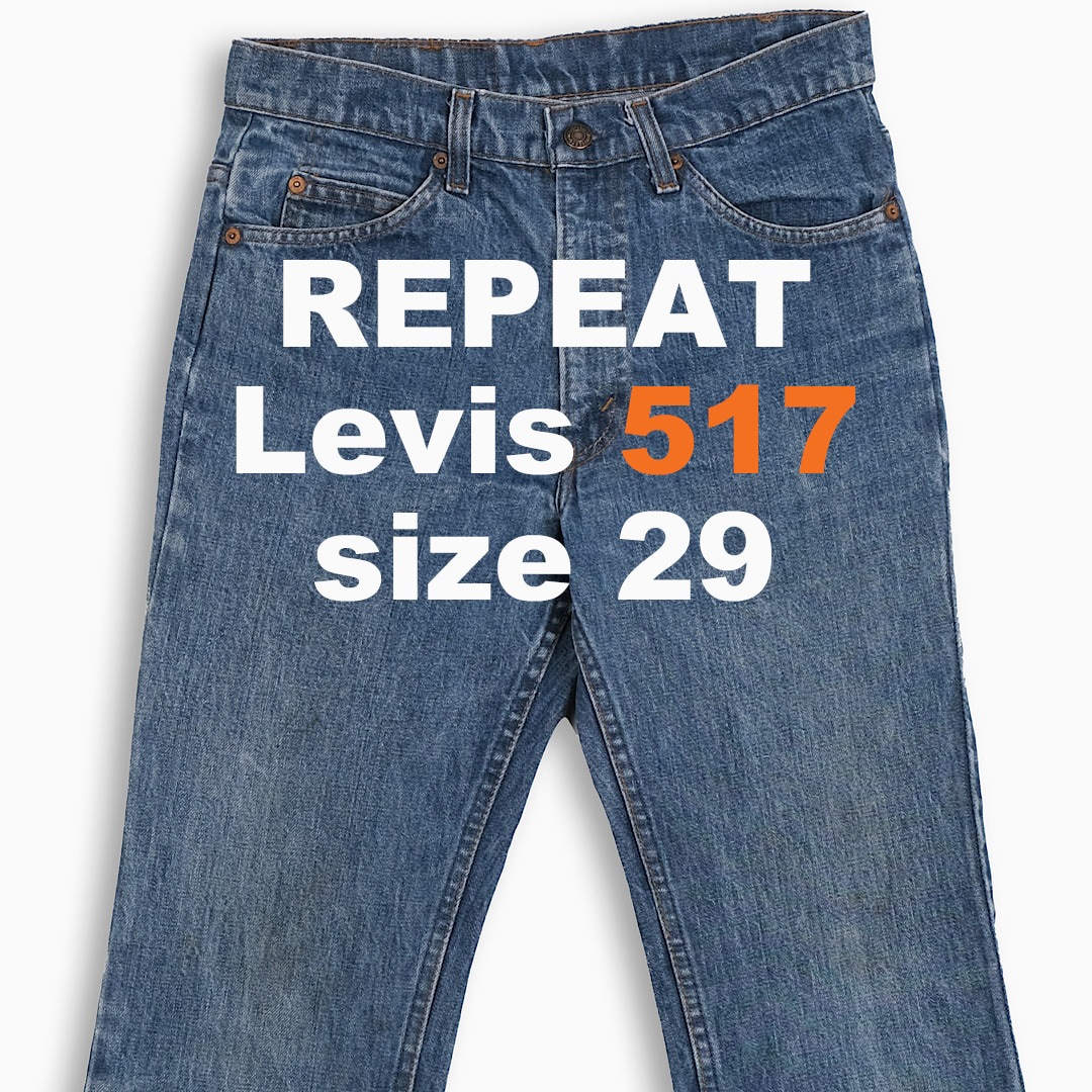 Levis 517 Orange Tab 70s USA 29インチ (OR5173147)