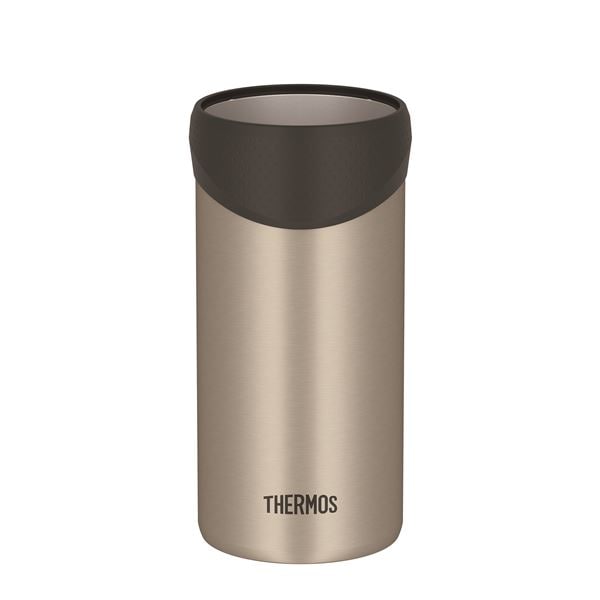 [2個セット] サーモス 保冷缶ホルダー 500ml缶用 ステンレスマット JDU-500