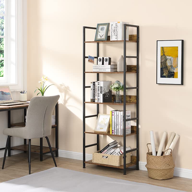 XINYF オープンシェルフ ラック 本棚 (L5-60-30)