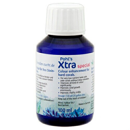 ＺＥＯｖｉｔ－Ｓｙｓｔｅｍ　Ｐｏｈｌ’ｓ　Ｘｔｒａ　Ｓｐｅｃｉａｌ　ポールズエクストラスペシャル　１００ｍｌ　海水用　サンゴ　色揚げ　ＣＲＣ10―35―45―20―00
