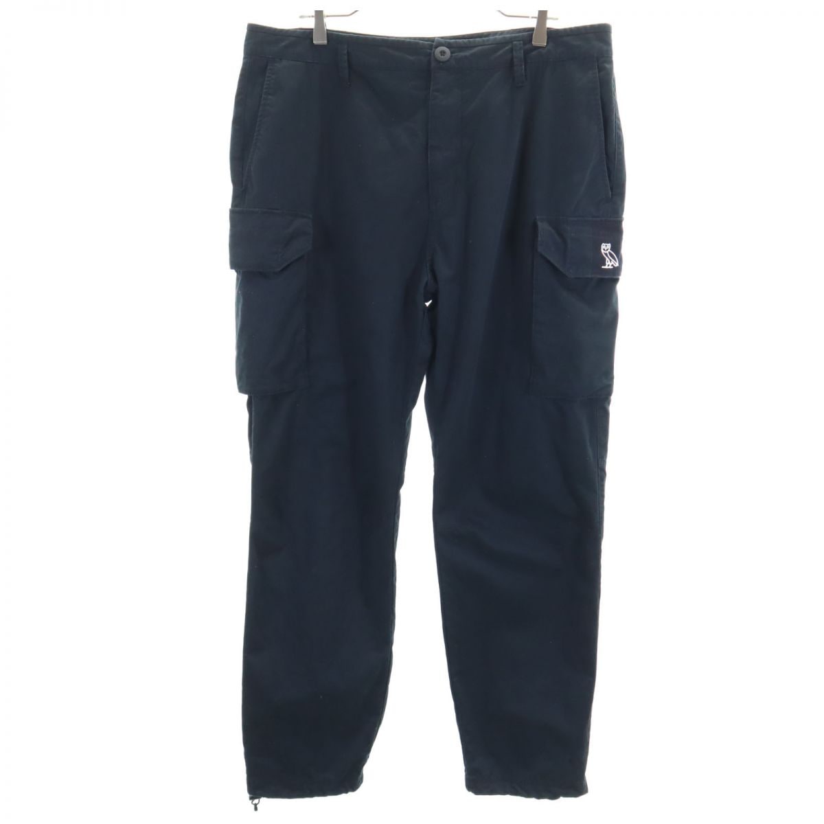 オクトーバーズベリーオウン カーゴパンツ w36 ブラック OCTOBERSVERYOWN ビッグサイズ メンズ