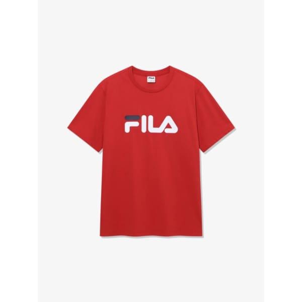 [] 26SS Drywave ベーシック ビッグリニア 半袖Tシャツ レッド FS262RS01X018