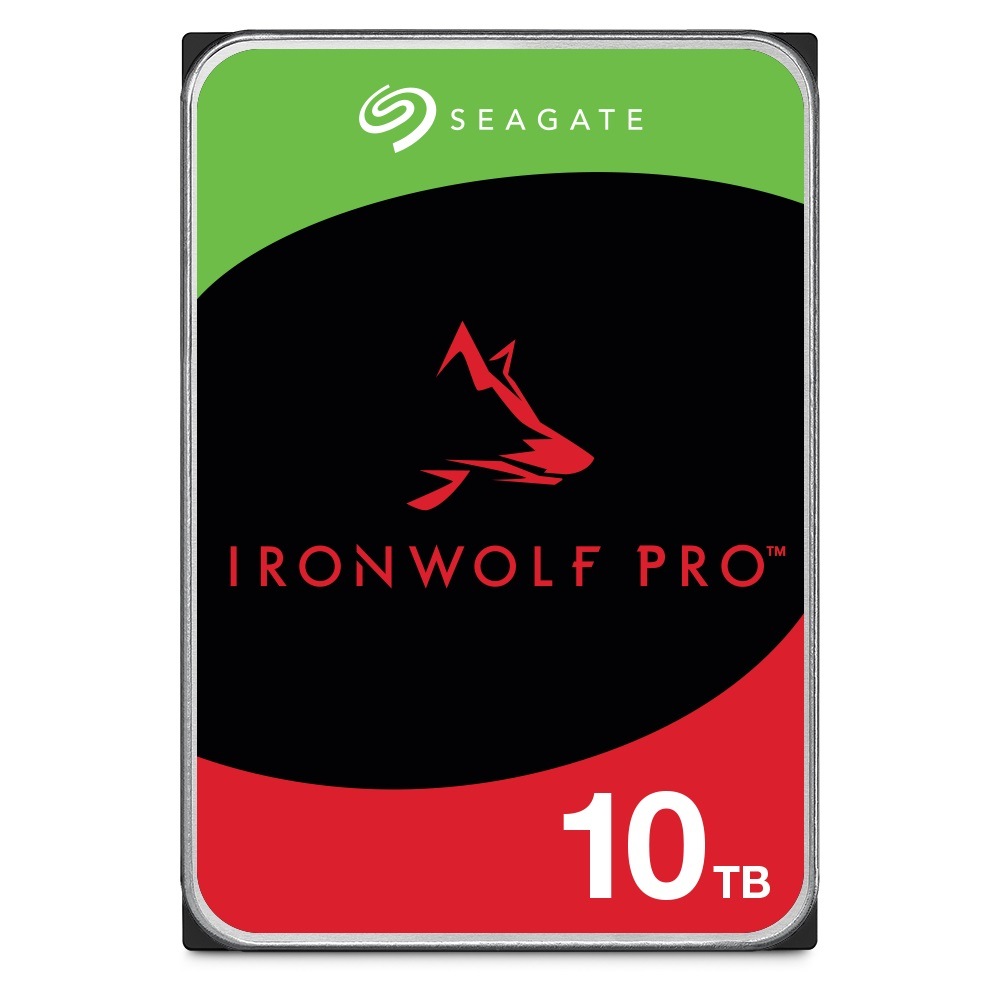 Seagateシーゲイト IronWolf Pro（NAS向けモデル） 3.5インチ 内蔵ハードディスク 10TB SATA6Gb/s キャッシュ256MB 7200RPM CMR ST10000
