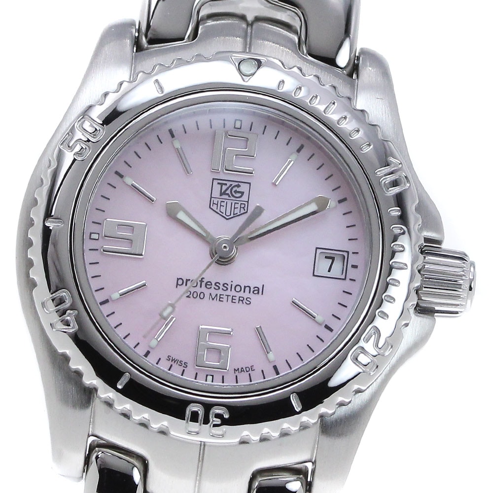 タグホイヤー TAG HEUER WT141F リンク デイト クォーツ レディース 美品 _840538【中古】