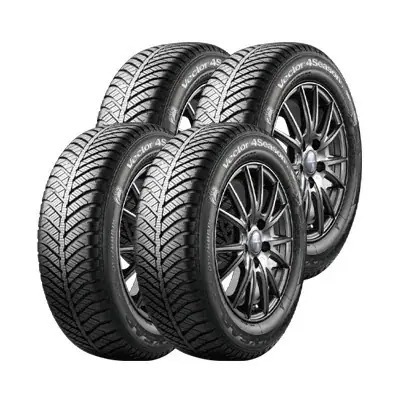 25年製 [4本セット] Vector 4Seasons Hybrid 165/50R15 73H 15インチ 夏 冬 通年雪道 長持ち 省燃費 [営業日午前着金で即出荷][取付店へ直送可]